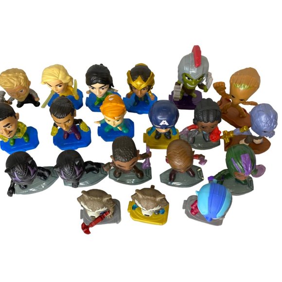 Marvel Avengers McDonald's Toy 2022 Hero's Lot of 20 - Picture 3 of 10